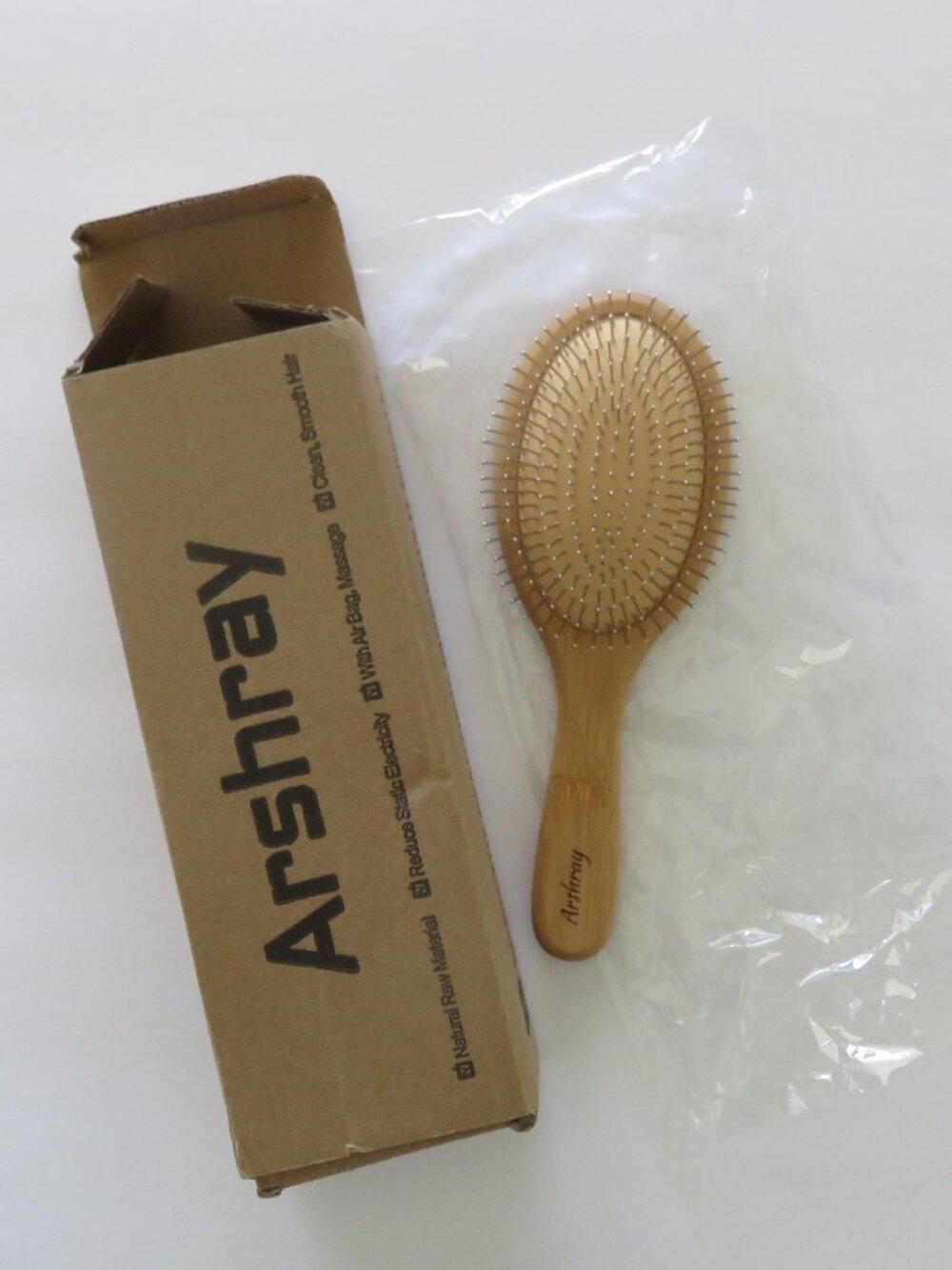(#138) ARSHRAY BAMBOO Bristles HAIR BRUSH